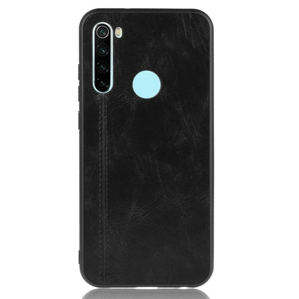 Hoesje voor Xiaomi Redmi Note 8T Naad Leereffect