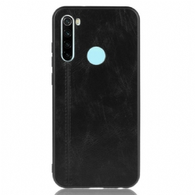 Hoesje voor Xiaomi Redmi Note 8T Naad Leereffect