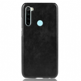 Telefoonhoesje voor Xiaomi Redmi Note 8T Lichi Leereffect