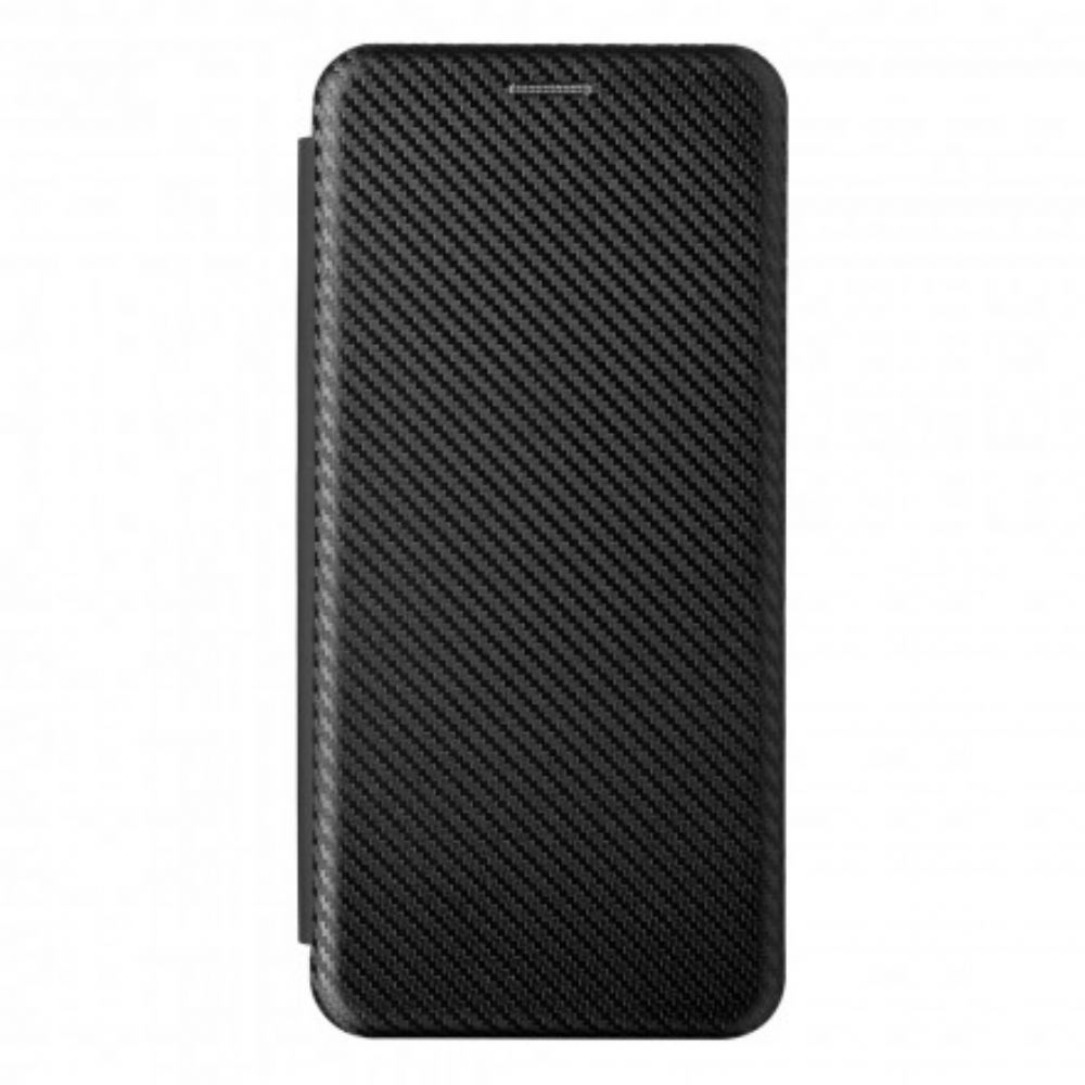 Bescherming Hoesje voor Vivo Y33s / Y21 / Y21s Folio-hoesje Gekleurde Carbon Silicone