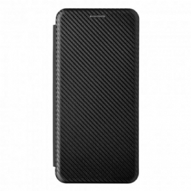 Bescherming Hoesje voor Vivo Y33s / Y21 / Y21s Folio-hoesje Gekleurde Carbon Silicone