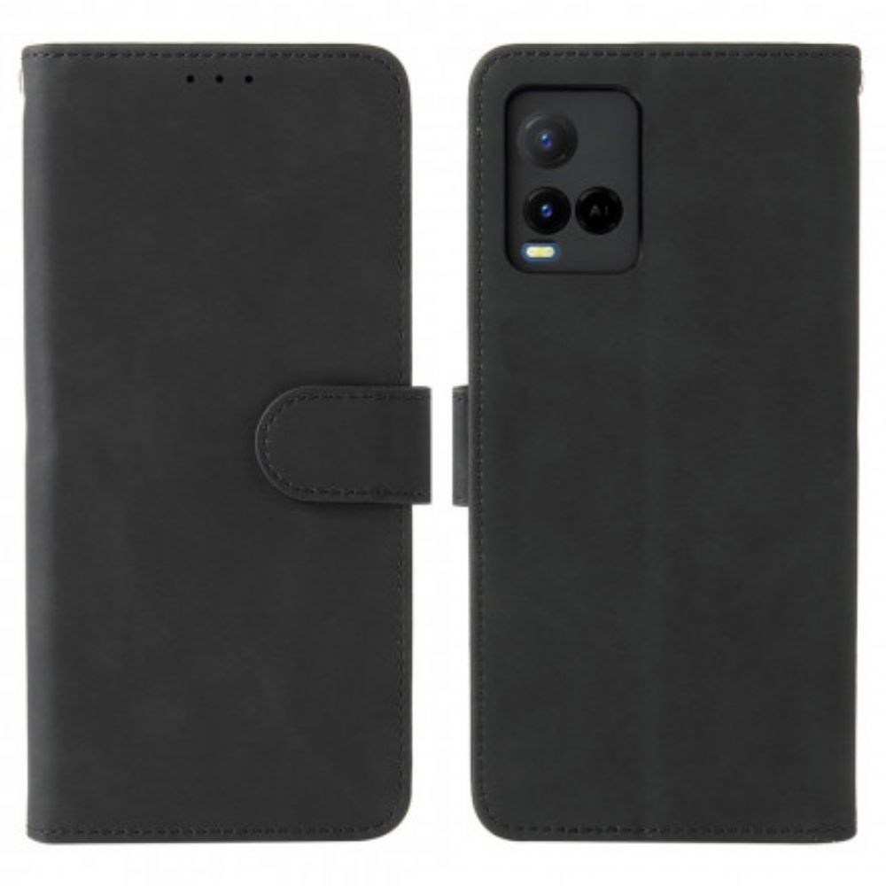 Flip Case voor Vivo Y33s / Y21 / Y21s Skin-touch