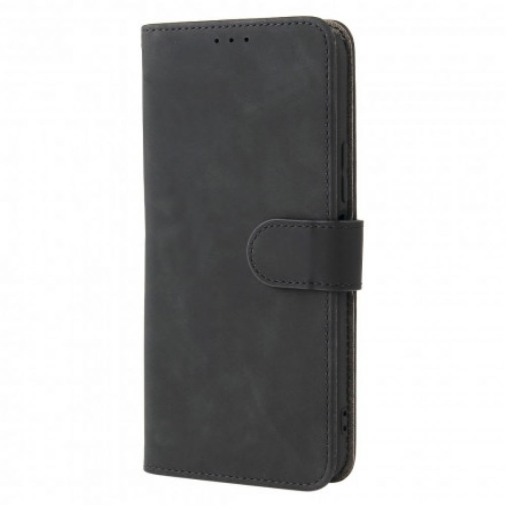 Flip Case voor Vivo Y33s / Y21 / Y21s Skin-touch