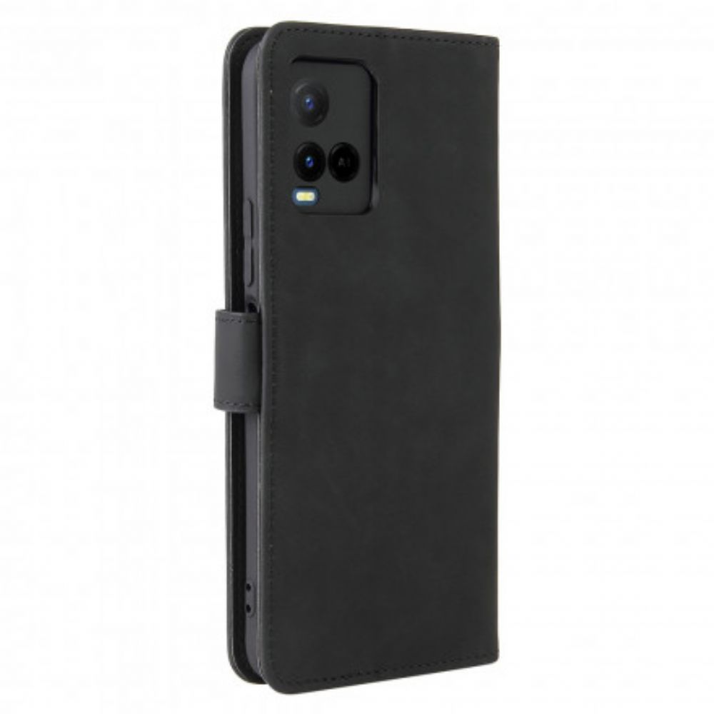 Flip Case voor Vivo Y33s / Y21 / Y21s Skin-touch