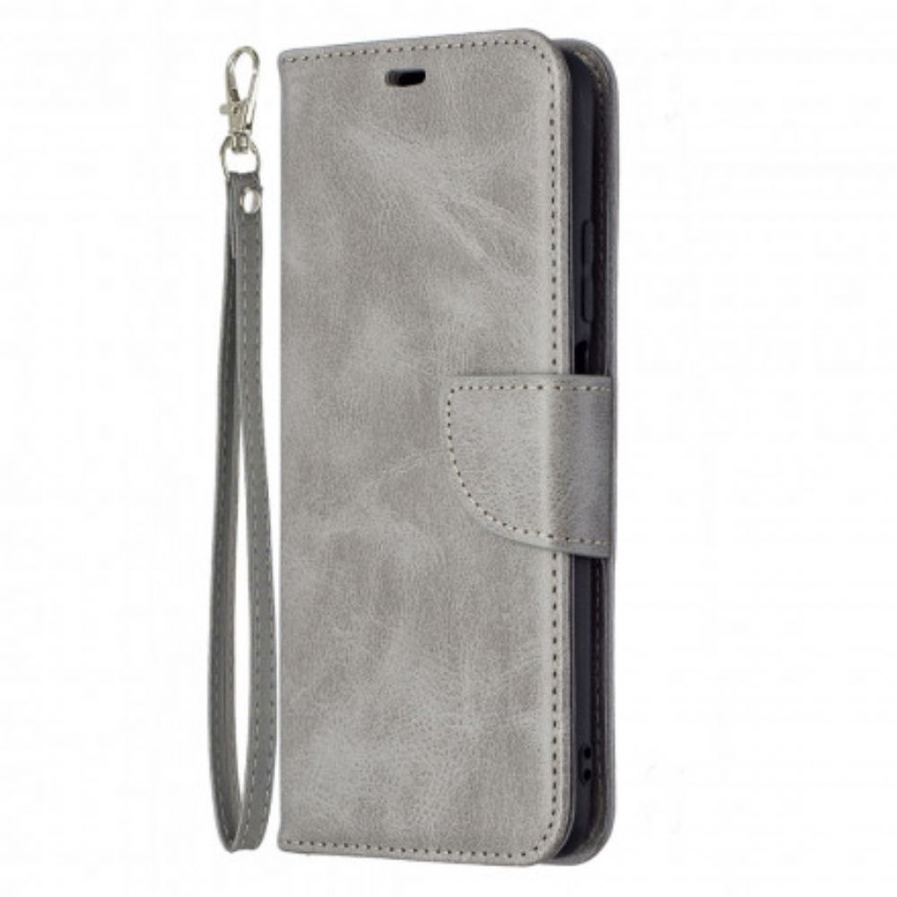 Folio-hoesje voor Poco M3 Flip Case Gladde Schuine Klep