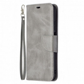 Folio-hoesje voor Poco M3 Flip Case Gladde Schuine Klep