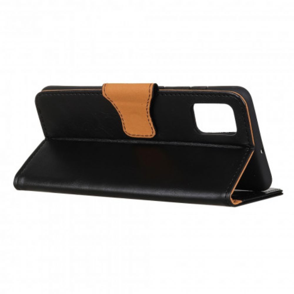 Folio-hoesje voor Poco M3 Flip Case Textuur Magnetische Flap