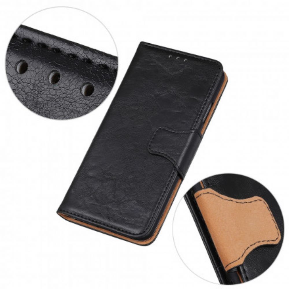 Folio-hoesje voor Poco M3 Flip Case Textuur Magnetische Flap