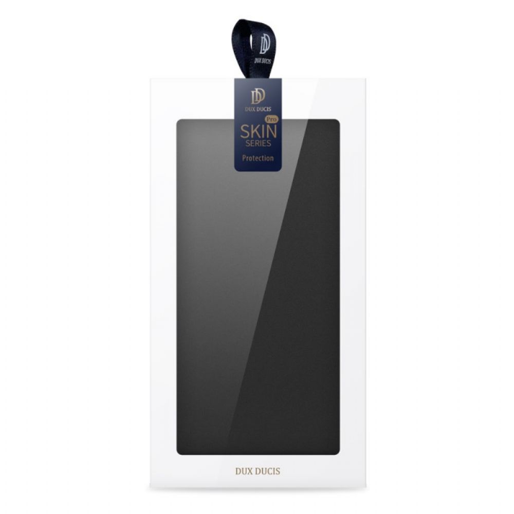 Bescherming Hoesje voor Realme GT2 Pro Folio-hoesje Skin- Pro Series Dux Ducis