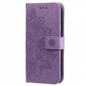 Leren Hoesje voor Realme GT2 Pro Met Ketting String Mandala