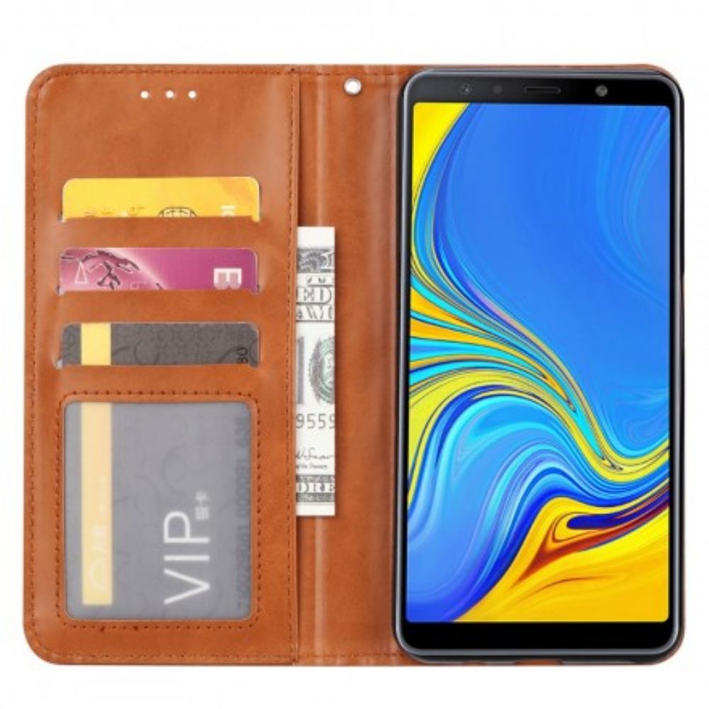 Bescherming Hoesje voor Samsung Galaxy A50 Folio-hoesje Kunstleer Kaarthouder