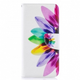 Flip Case voor Samsung Galaxy A50 Aquarel Bloem