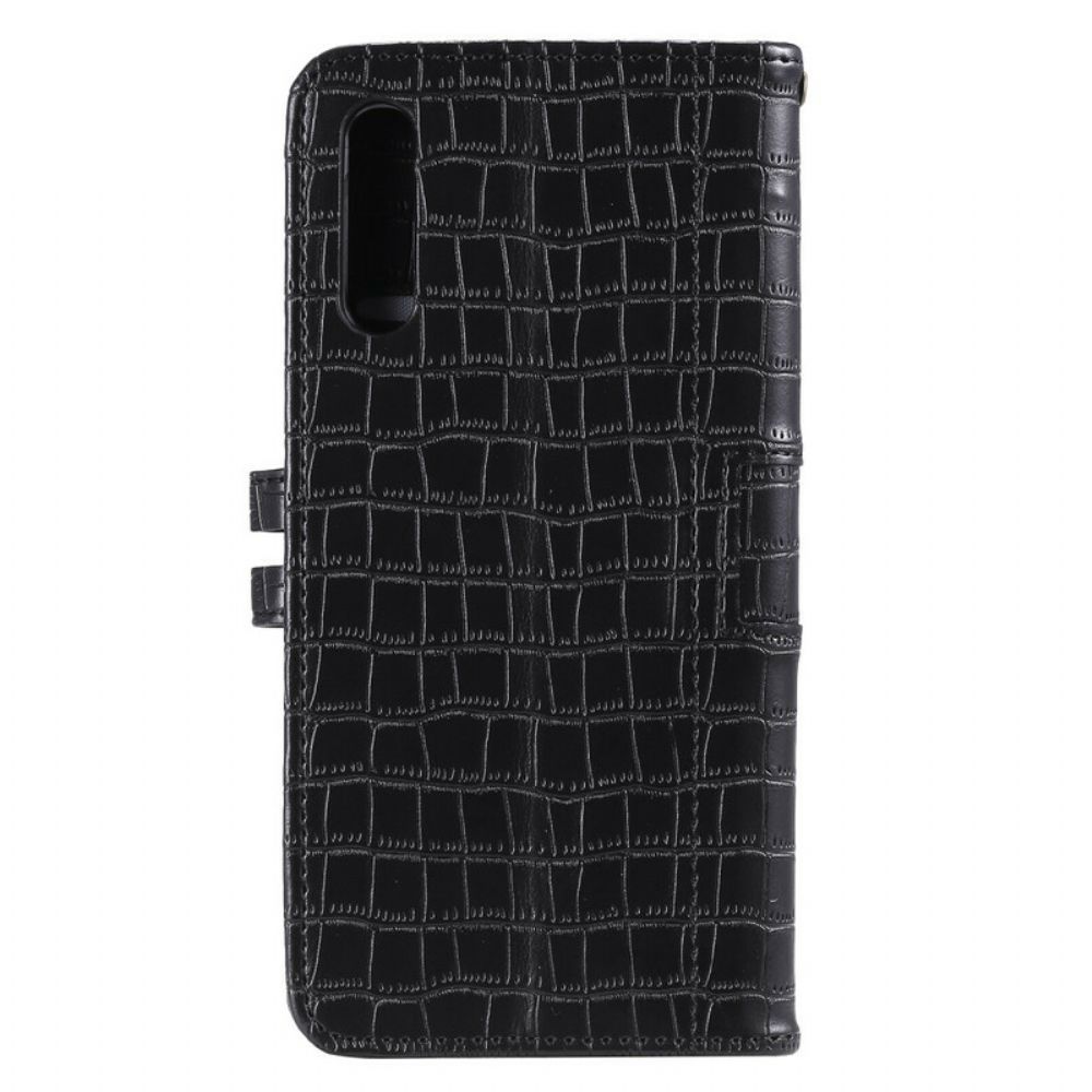 Flip Case voor Samsung Galaxy A50 Intense Croc