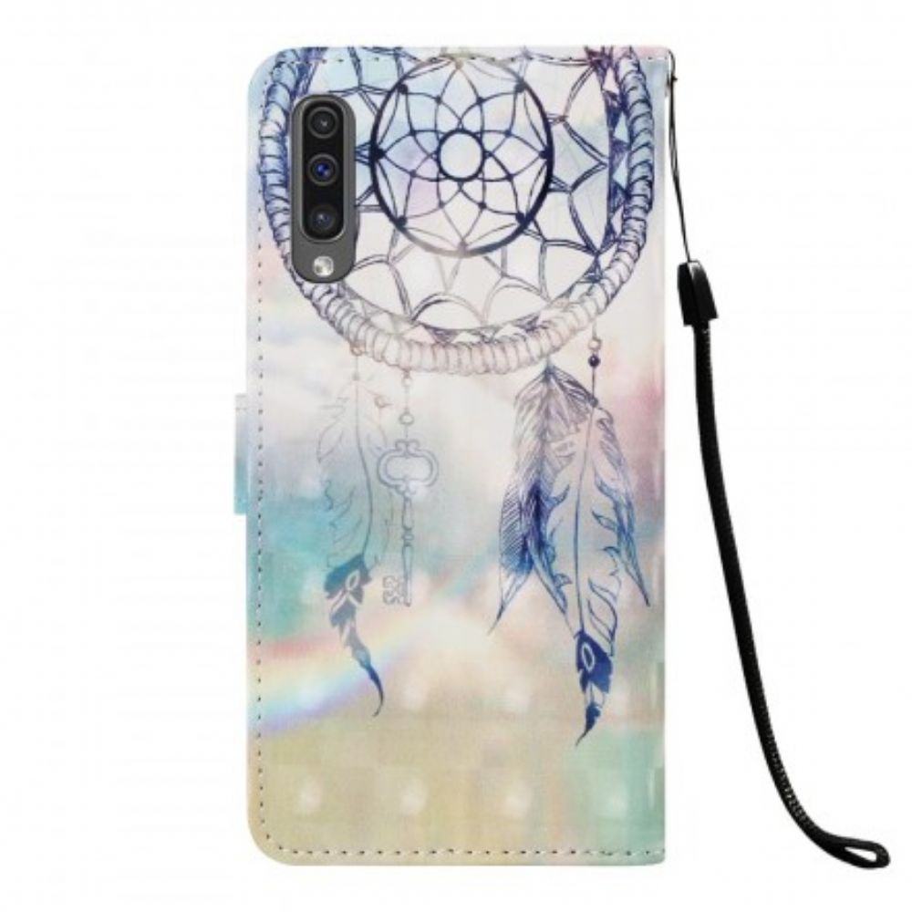 Flip Case voor Samsung Galaxy A50 Pastelkleurige Dromenvanger