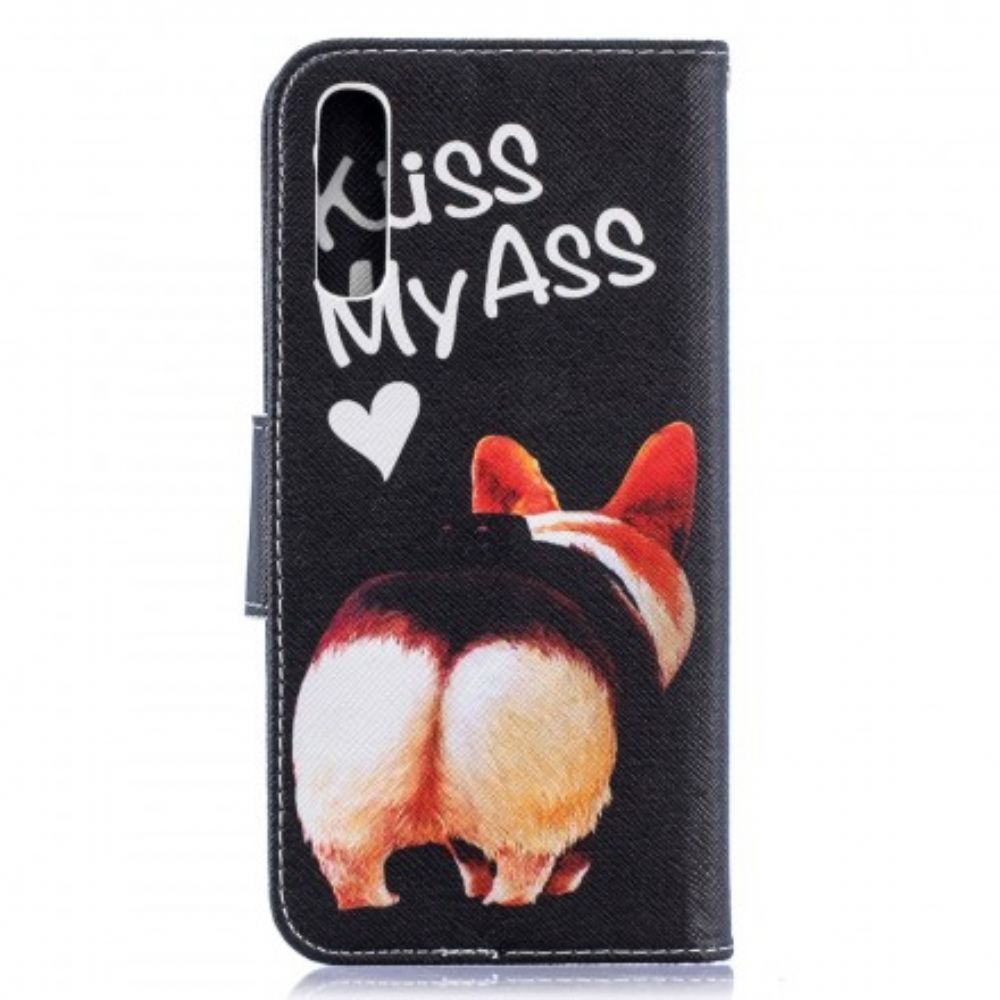 Folio-hoesje voor Samsung Galaxy A50 Kiss My Ass