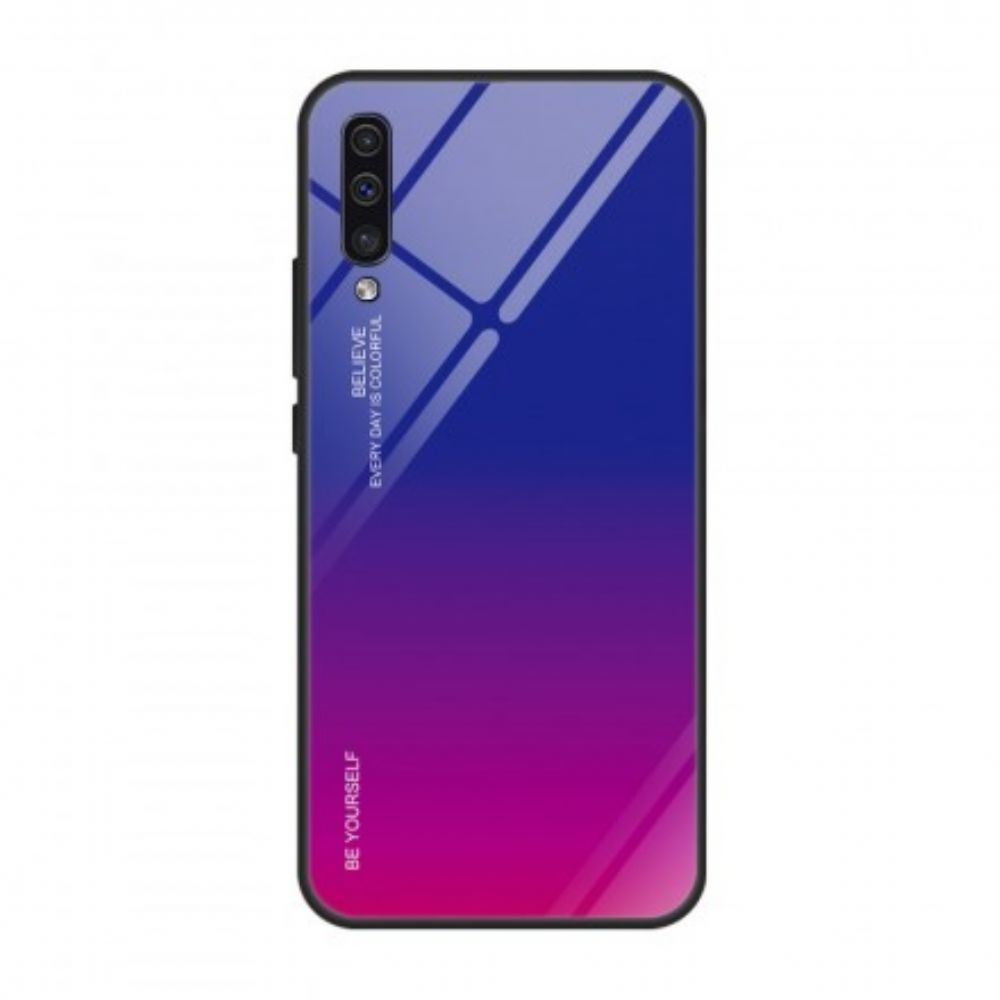 Hoesje voor Samsung Galaxy A50 Gegalvaniseerde Kleur