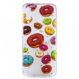 Hoesje voor Samsung Galaxy A50 Ik Hou Van Donuts