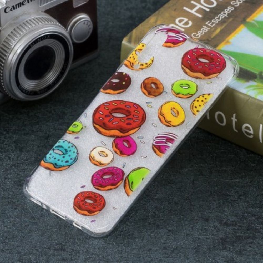 Hoesje voor Samsung Galaxy A50 Ik Hou Van Donuts