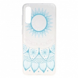 Telefoonhoesje voor Samsung Galaxy A50 Transparante Gekleurde Mandala