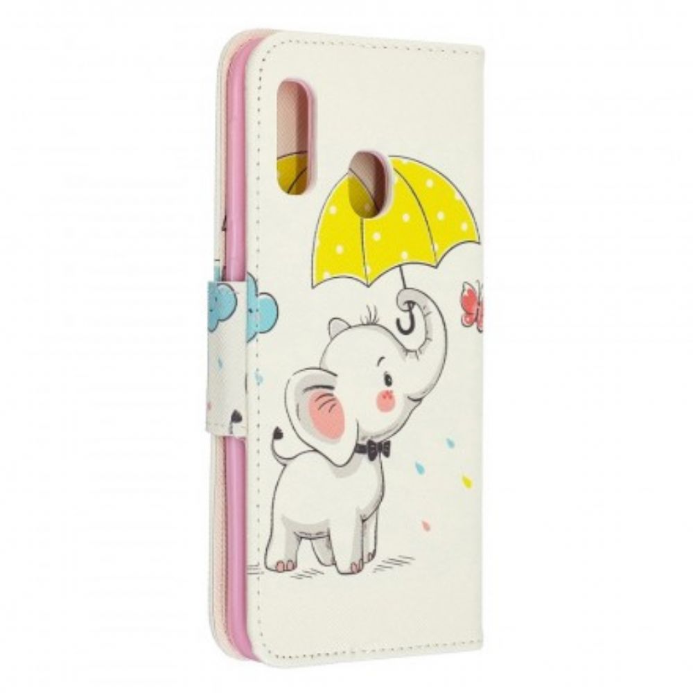 Flip Case voor Samsung Galaxy A20e Babyolifant