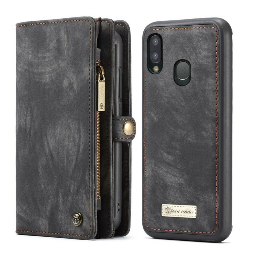 Folio-hoesje voor Samsung Galaxy A20e Caseme Afneembaar