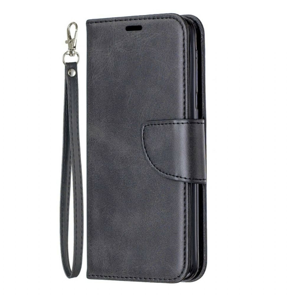 Folio-hoesje voor Samsung Galaxy A20e Flip Case Gladde Schuine Klep