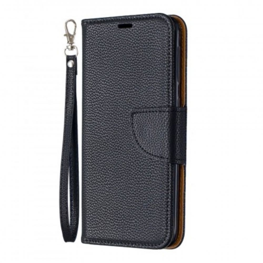 Folio-hoesje voor Samsung Galaxy A20e Flip Case Litchi Flap Schuin