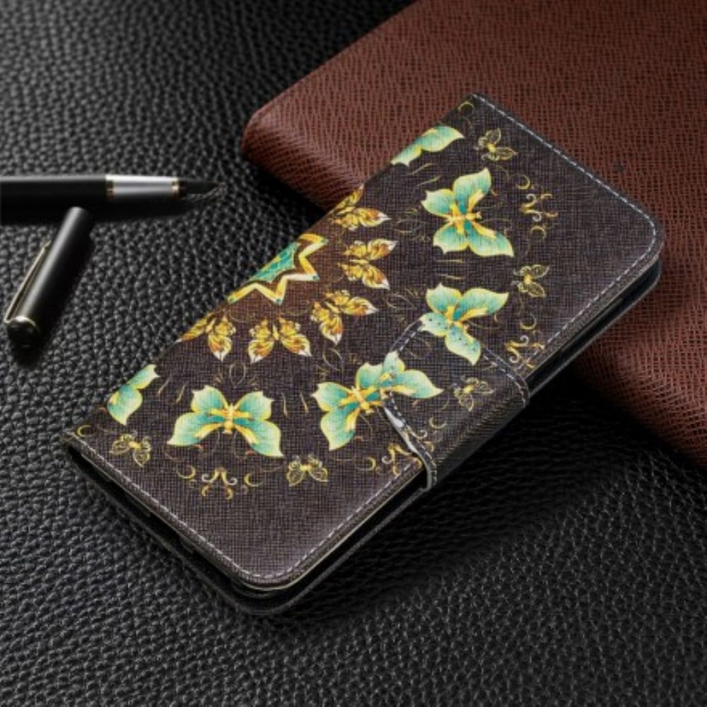 Folio-hoesje voor Samsung Galaxy A20e Vlindermandala