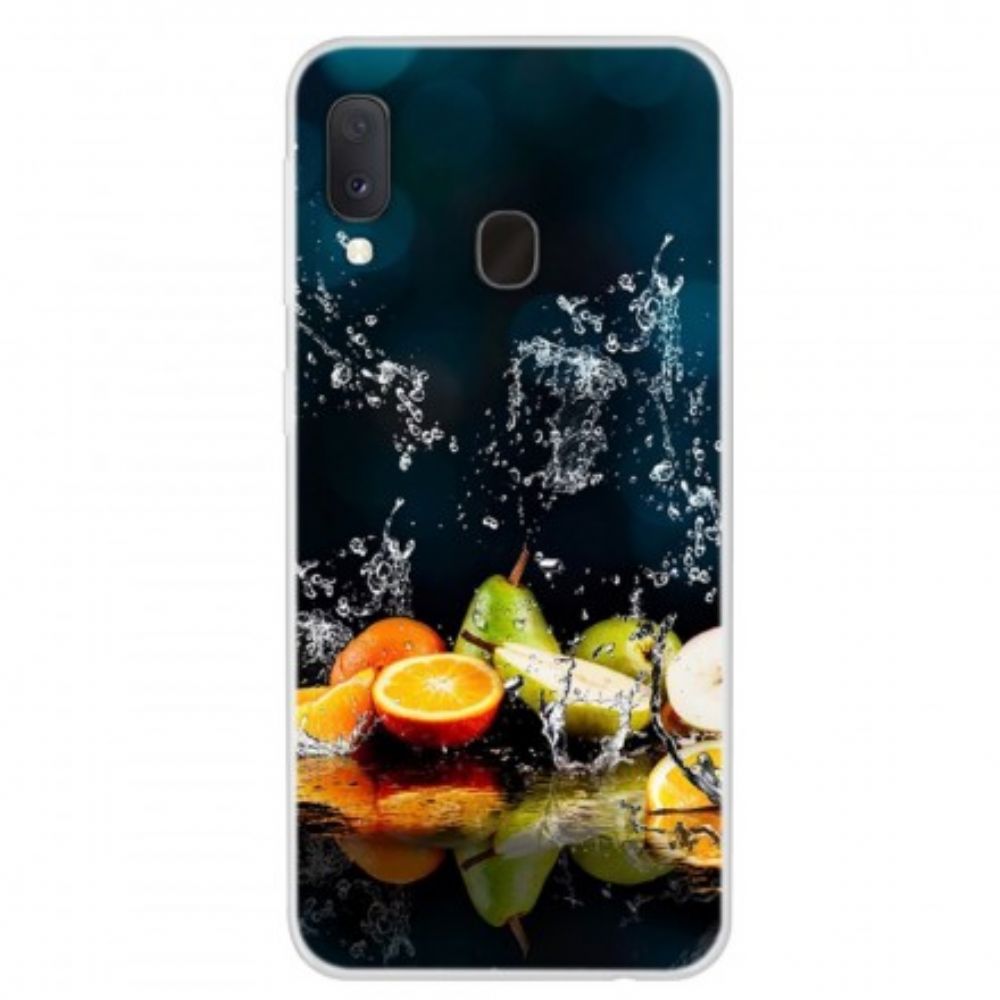 Hoesje voor Samsung Galaxy A20e Citrus Splash