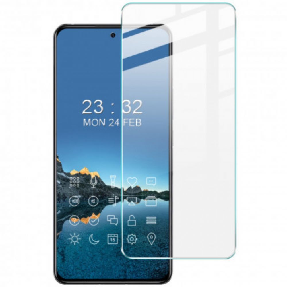 Imak Screenprotector Van Gehard Glas Voor Zte Axon 30 5G-Scherm