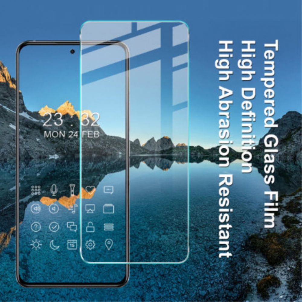 Imak Screenprotector Van Gehard Glas Voor Zte Axon 30 5G-Scherm