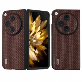 Cover Hoesje Oneplus Open Telefoonhoesje Abeel Getextureerd Leer