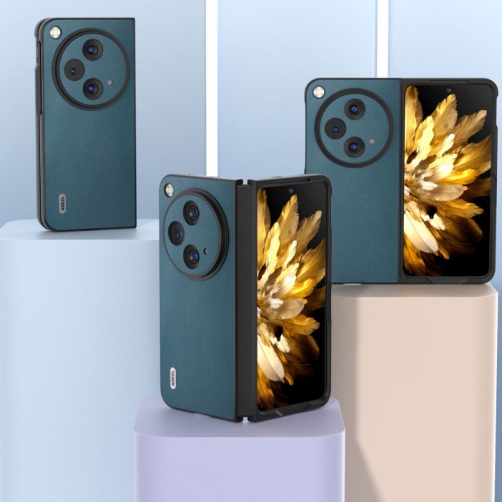 Hoesje Oneplus Open Abeel Neutraal Leer