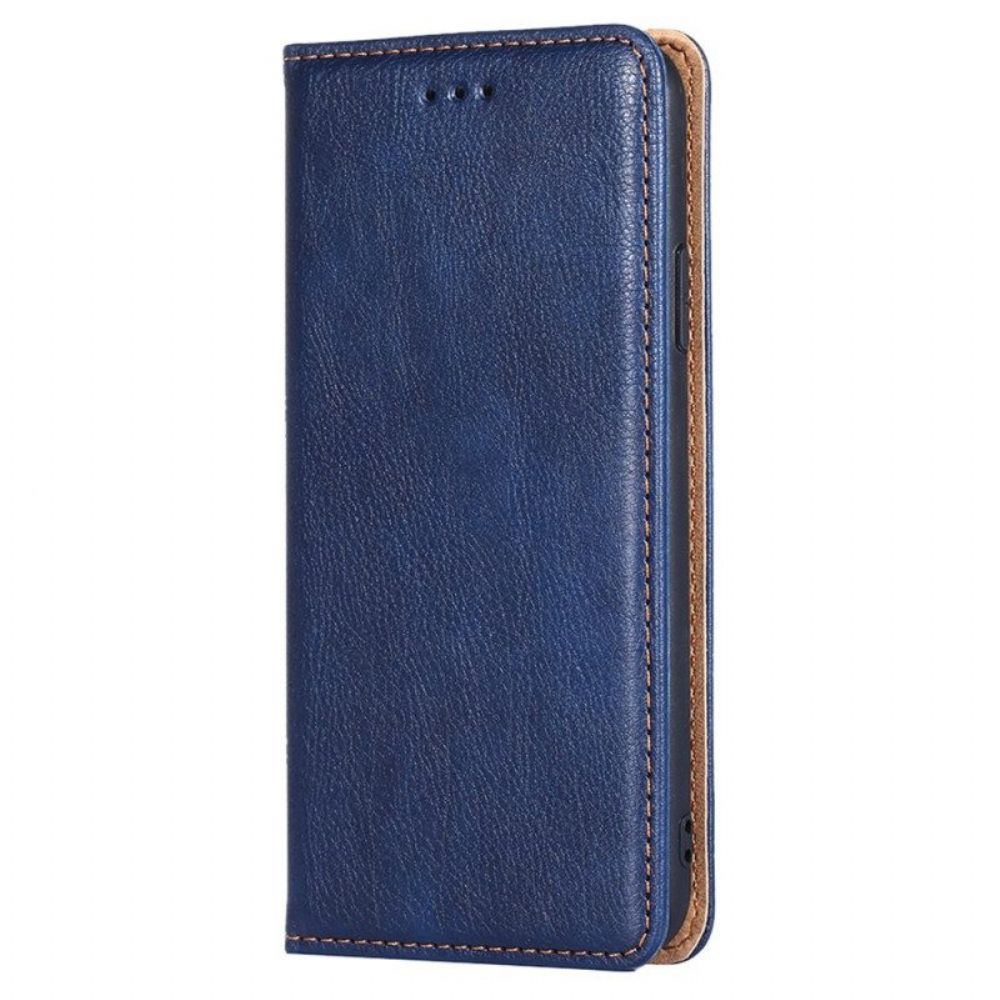 Bescherming Hoesje voor Xiaomi Redmi Note 12 Pro Plus Folio-hoesje Kunstleer Stiksels