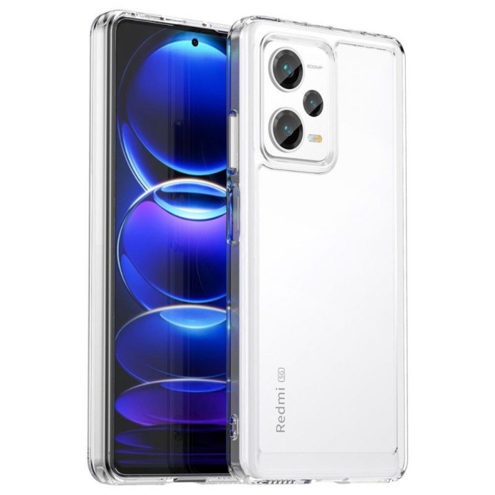 Hoesje voor Xiaomi Redmi Note 12 Pro Plus Transparante Candy-serie