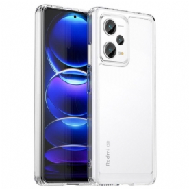 Hoesje voor Xiaomi Redmi Note 12 Pro Plus Transparante Candy-serie