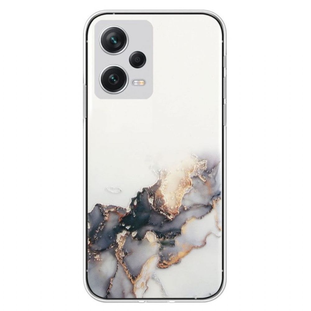 Hoesje voor Poco X5 Pro 5G Discreet Marmer