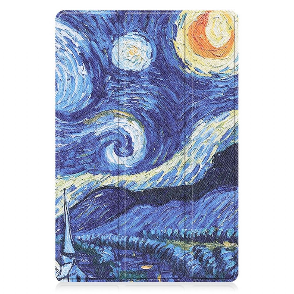 Bescherming Hoesje voor Samsung Galaxy Tab A8 Verbeterde Van Gogh