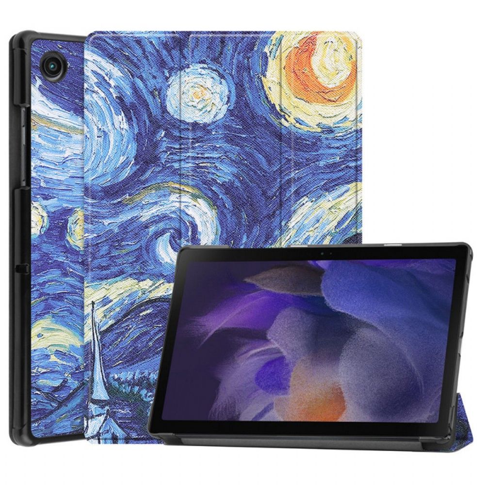 Bescherming Hoesje voor Samsung Galaxy Tab A8 Verbeterde Van Gogh