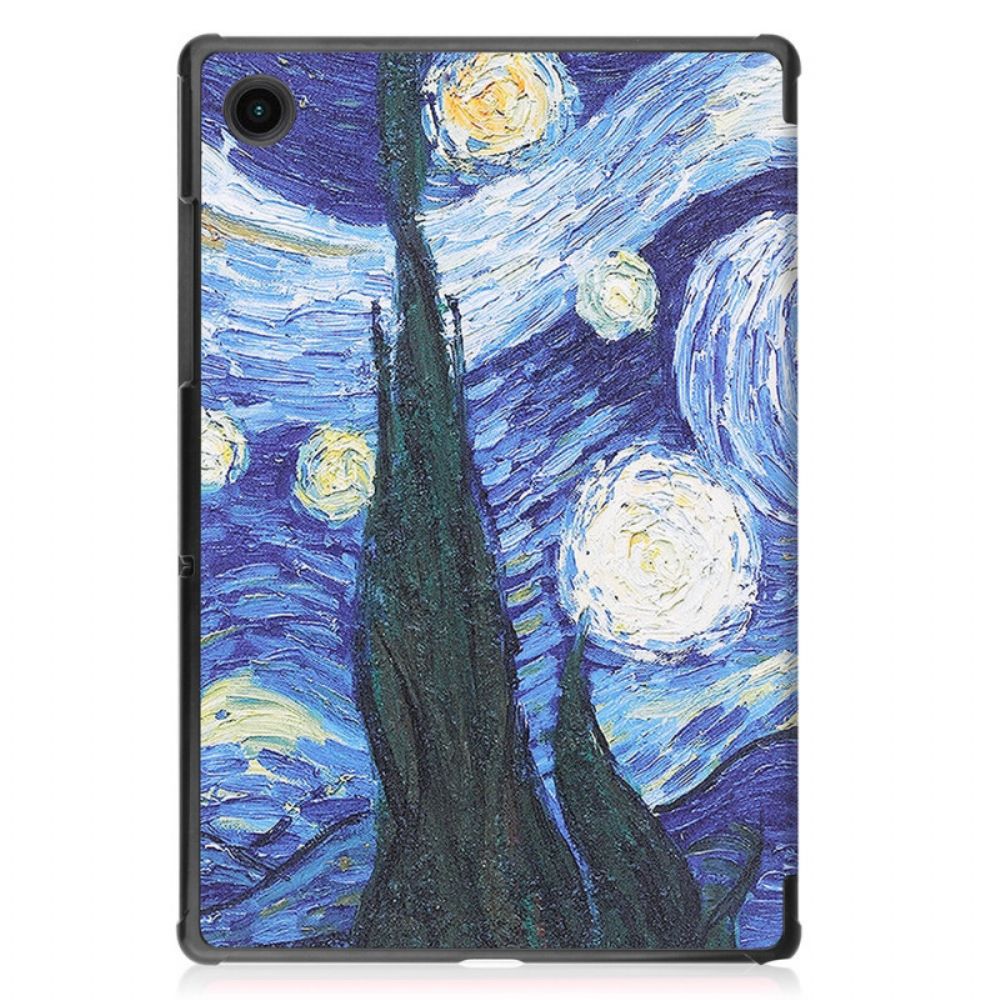 Bescherming Hoesje voor Samsung Galaxy Tab A8 Verbeterde Van Gogh