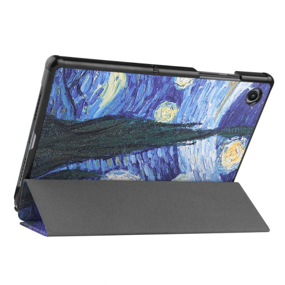 Bescherming Hoesje voor Samsung Galaxy Tab A8 Verbeterde Van Gogh