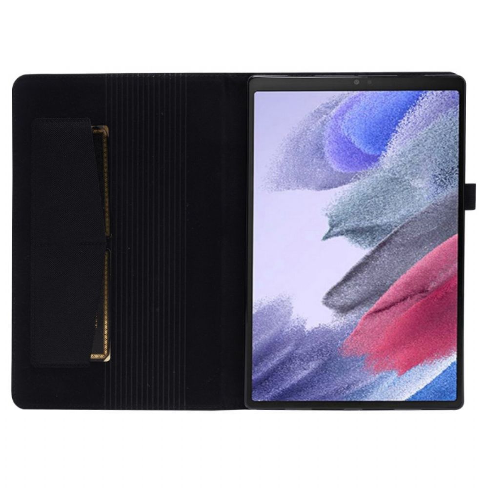 Case voor Samsung Galaxy Tab A8 Geweven Textuur