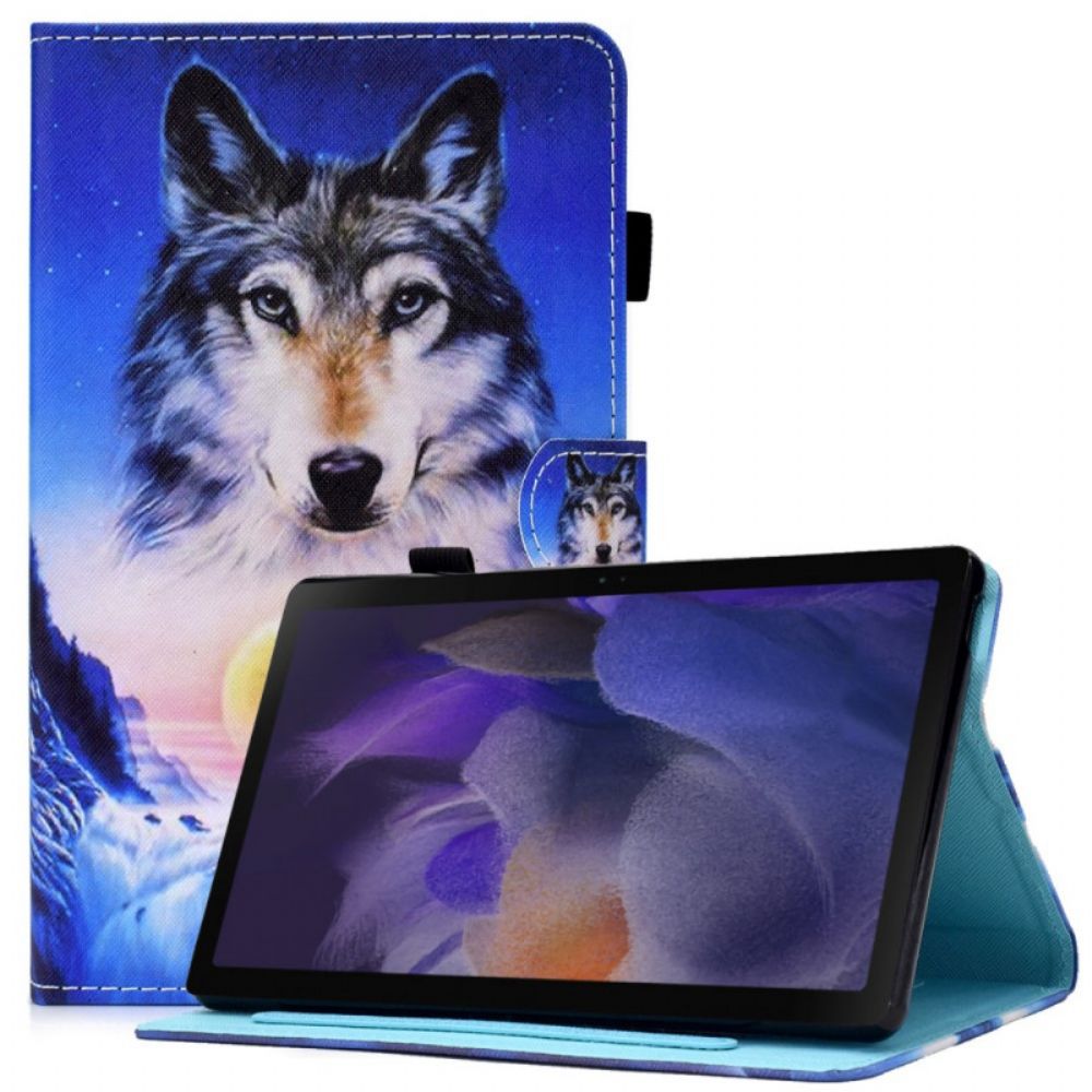 Flip Case voor Samsung Galaxy Tab A8 Bergwolf