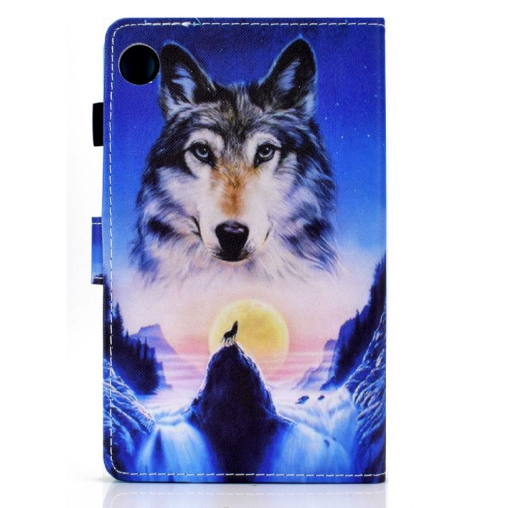 Flip Case voor Samsung Galaxy Tab A8 Bergwolf