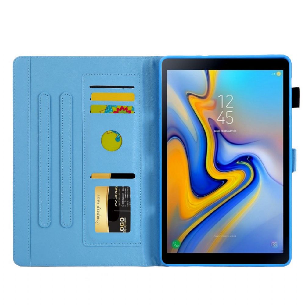 Flip Case voor Samsung Galaxy Tab A8 Olifant Brandweerman