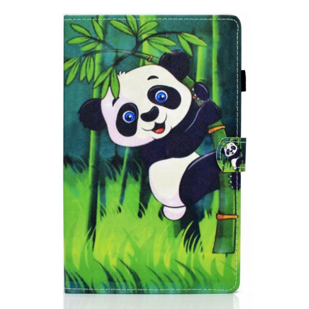 Flip Case voor Samsung Galaxy Tab A8 Panda