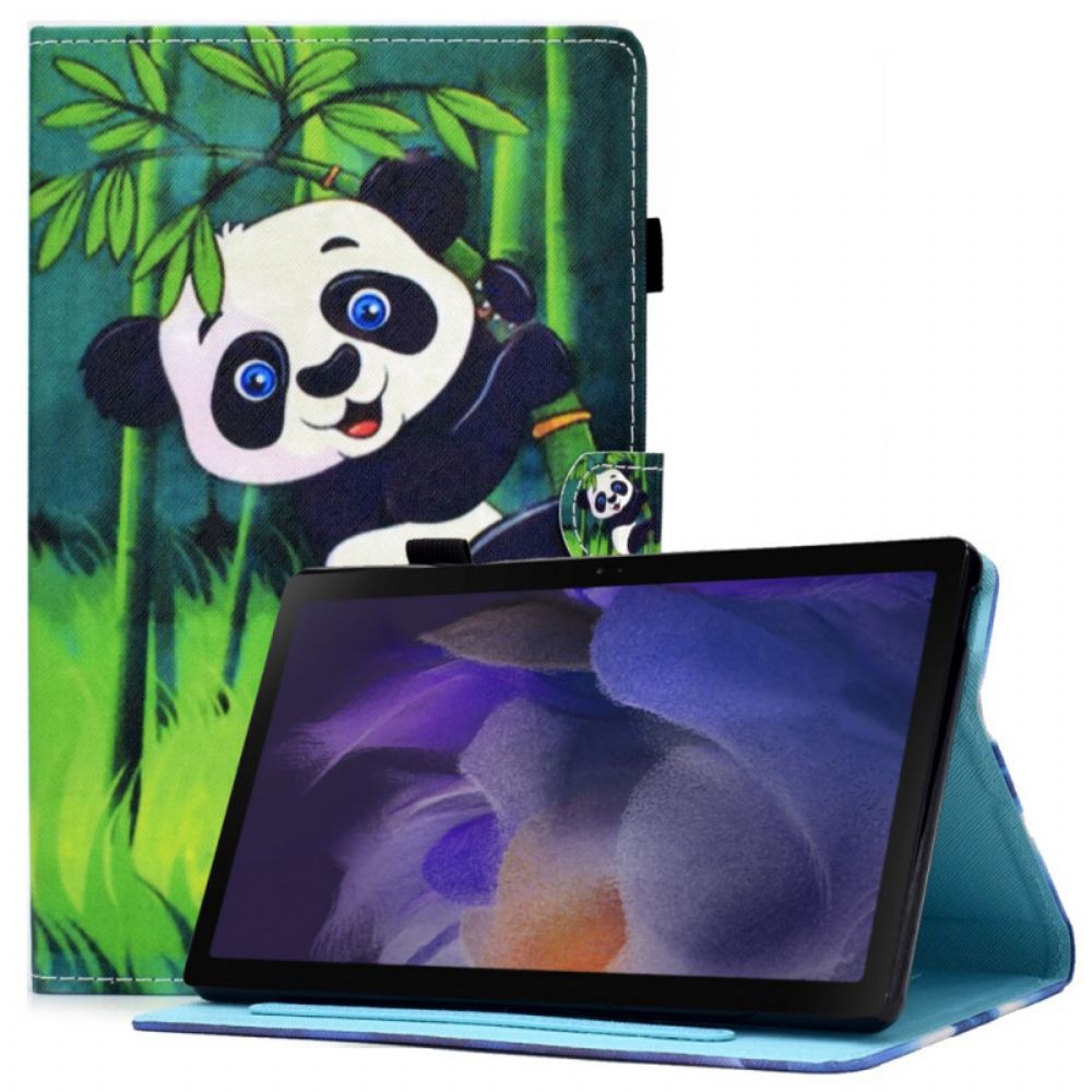 Flip Case voor Samsung Galaxy Tab A8 Panda