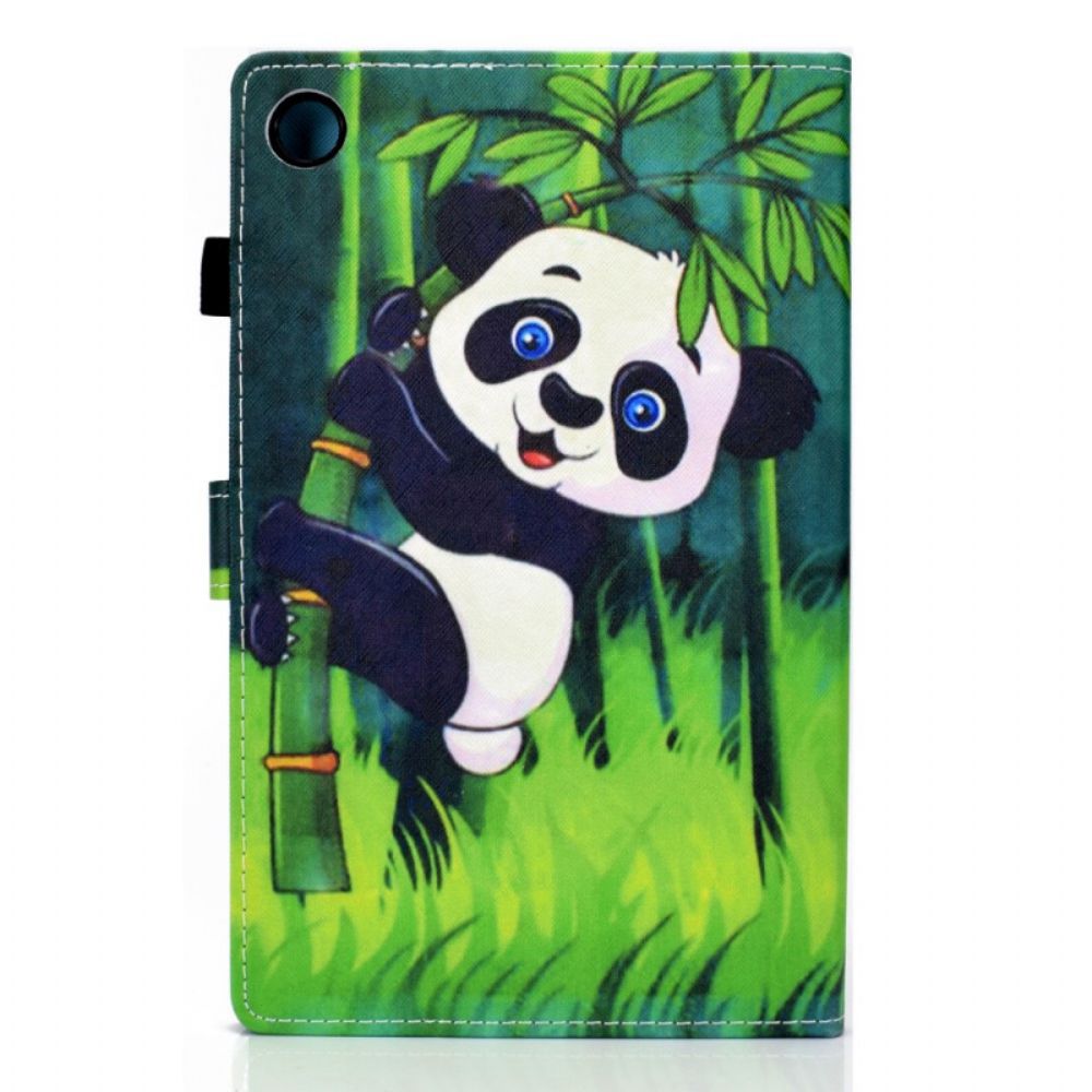 Flip Case voor Samsung Galaxy Tab A8 Panda