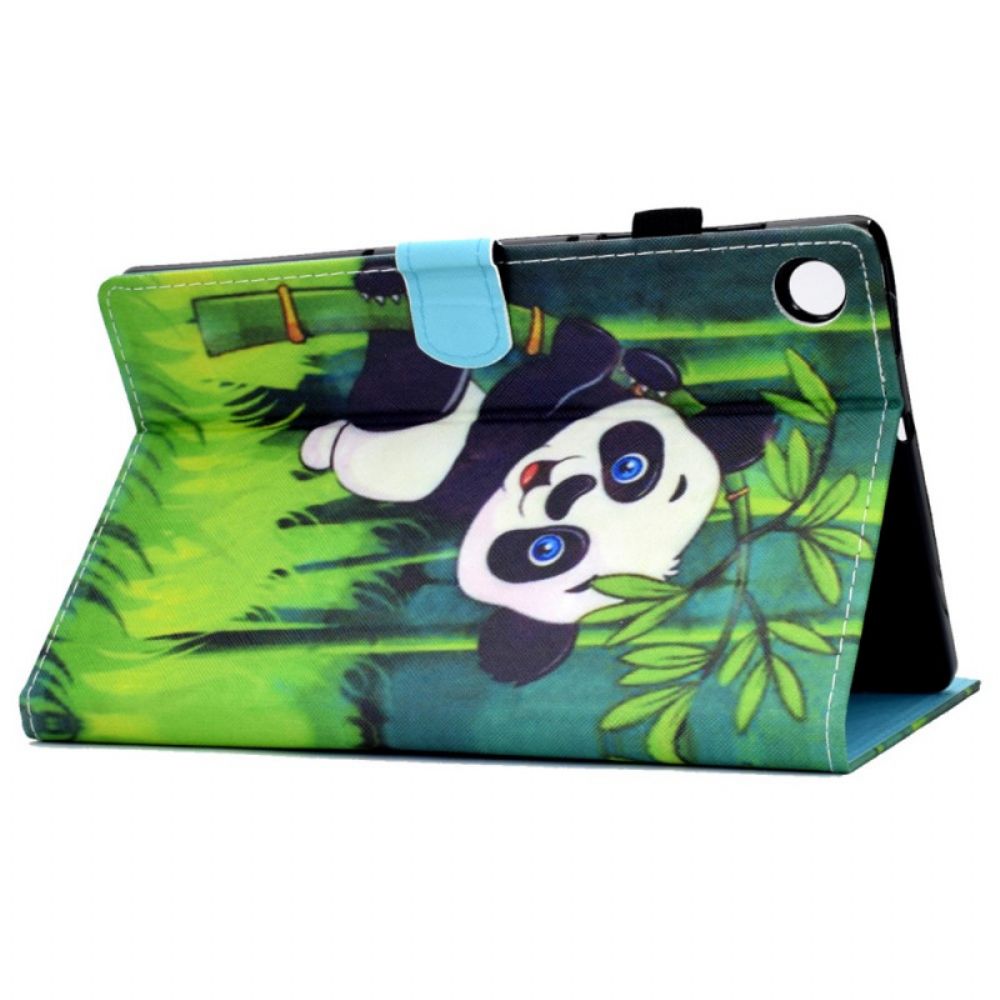 Flip Case voor Samsung Galaxy Tab A8 Panda