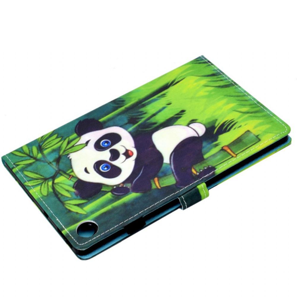 Flip Case voor Samsung Galaxy Tab A8 Panda